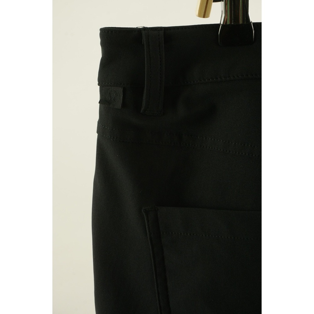 Lululemon ABC Classic Fit Warpstreme 5 Pocket Pants Men's 38 x 33 Black Woven - Picture 5 of 11